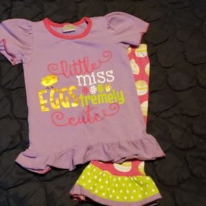 Little girls 2 piece set